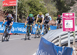 El Desert de les Palmes será punto clave en la competición del Campeonato de España de Ciclismo por Carretera