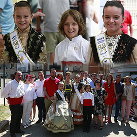 Mascletá iniciadora de la LXVI edición de fiestas de Sant Pere