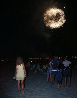 Noche de San Juan en el Grao de Castellón