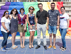 La UJI conmemora el Dia Internacional del Orgullo LGTBI