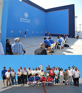 Inauguración del Frontón Valenciano de Castellón