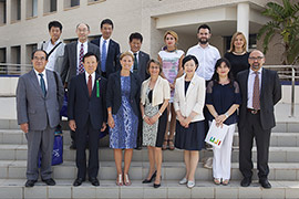 La UJI muestra su voluntad de establecer una estrecha relación con la localidad japonesa UBE