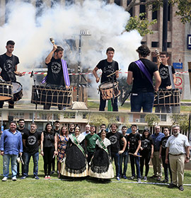 Percumascletà con motivo de las fiestas de San Cristóbal