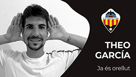 El jugador Theo García se incorpora al CD Castellón durante las próximas dos temporadas