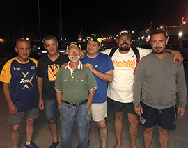 Concurso de pesca nocturno en el Real Club Náutico de Castellón