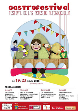 Nace el CASTRO FESTIVAL, festival de las artes de Alfondeguilla