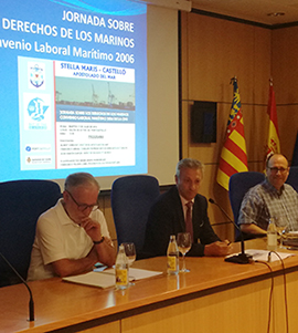 Jornada reivindicativa sobre los derechos de los marinos en PORTCASTELLÓ