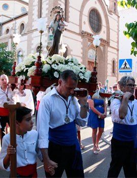 Procesión de la Virgen del Carmen