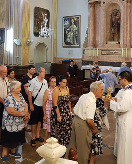 Fiesta de Santa María Magdalena en Lledó