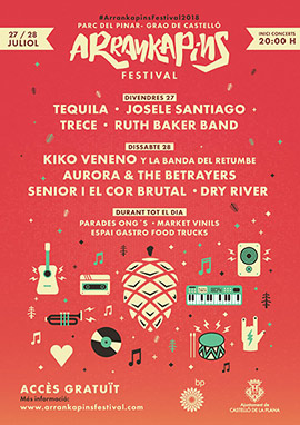 Tercera edición del Festival Arrankapins en el Grao de Castellón