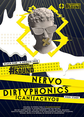 Nervo, Dirtyphonics e Icanteachyou en la Clandestine Sound