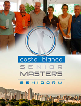 Circuito Amateur Costa Blanca Benidorm Senior Masters 2018 en el Club de Campo Mediterráneo
