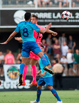 Imágenes del amistoso CD Castellón - Atlético de Madrid B