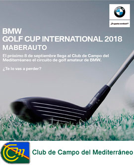 Próximo torneo de golf BMW Golf Cup International 2018 Maberauto. Abierta Inscripción