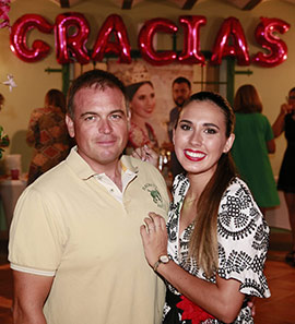 Ana Goterris celebra una fiesta de agradecimiento a Cavallers de la Conquesta