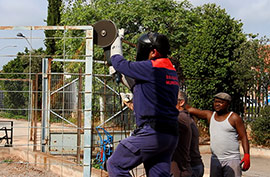 Reformas en el estadio Castalia de Castellón