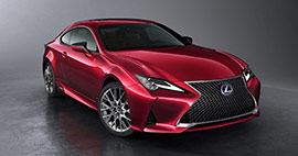 Lexus renueva su coupé premium deportivo RC 300h