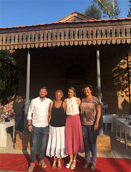 Inauguración del quiosco del parque Ribalta de Castellón