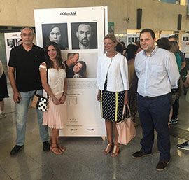 Inauguración de una exposición sobre daño cerebral adquirido