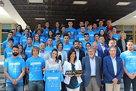 Castellón ha sido escogida como una de las sedes de la caravana #BeActive en la Semana Europea del Deporte