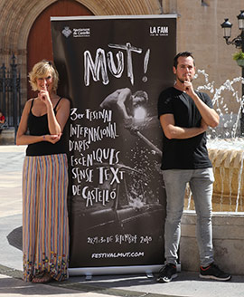 23 actuaciones en el tercer festival de artes escénicas sin texto, MUT!