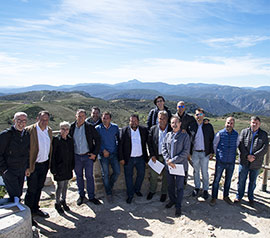 Reunión del Gobierno Provincial en Culla para diseñar la estrategia de actuación para el ejercicio 2019
