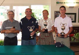 IX Trofeo Presidente Comité de Competición. Competición golf