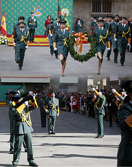 Acto conmemorativo de la patrona de la Guardia Civil, la Virgen del Pilar