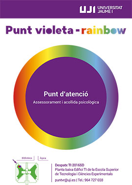 Punto violeta-rainbow  de la UJI
