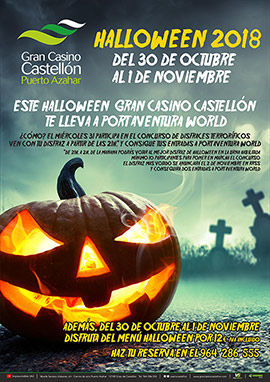Llega Halloween al Gran Casino Castellón con variedad de ocio