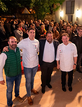 Encuentro de la gastronomía provincial con Martín Berasategui en Castellón
