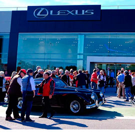 Lexus Castellón une pasado y presente del automovilismo