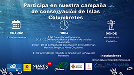 Campaña de conservación de las Islas Columbretes, domingo 11 de noviembre