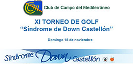XI Torneo de Golf Síndrome de Down de Castellón