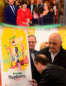 Inauguración de la exposición del Concurso de Carteles Magdalena 2019