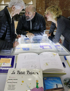 Exposición sobre El Principito en el edificio Menador