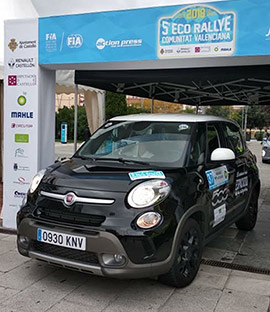 Comauto Sport participa en la Eco Rallye Comunitat Valenciana con el Fiat 500L