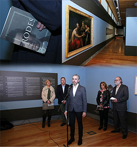 Inauguración de la exposición de Vicente Rodes en el Museo de Bellas Artes de Castellón