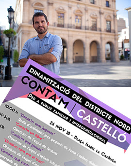 Conta´m, proyecto para dinamizar el Distrito Norte de Castellón