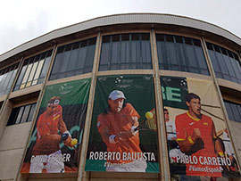 Gran evento deportivo de tenis en el Ciutat de Castelló