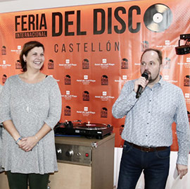 Inauguración de la 3ª Feria Internacional del Disco Castellón