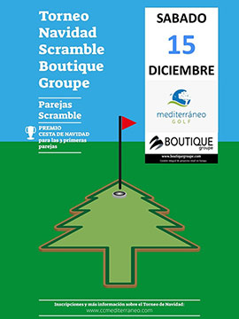 II Torneo de Navidad Scramble Boutique Groupe