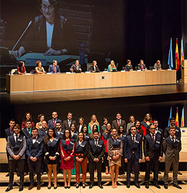 Actos de graduación de estudiantes de la Facultad de Ciencias Jurídicas y Económicas de la UJI