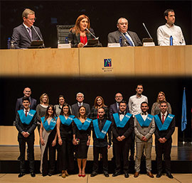 Actos de graduación de la Escuela Superior de Tecnología y Ciencias Experimentales de la UJI