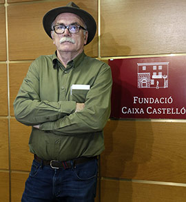 Eudald Carbonell, vicepresidente de Atapuerca, en la Fundación Caja Castellón