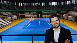 Todo listo para la fiesta del tenis español, el sábado en el Pabellón Ciutat de Castelló