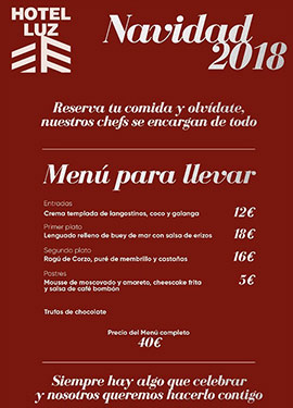 ¿Quieres una navidad perfecta sin esfuerzos? Reserva y olvídate ;-)