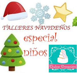 Talleres infantiles de dulces esta navidad