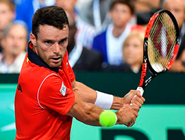 Roberto Bautista jugará en Castellón el sábado en La Fiesta del Tenis Español