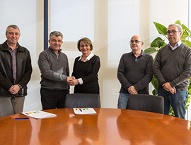 Acuerdo entre la UJI y AICE a favor del sector cerámico castellonense